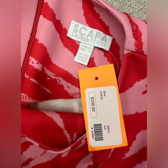 Small Scapa Lauren Perre Pink Dress - Picture 7 of 9